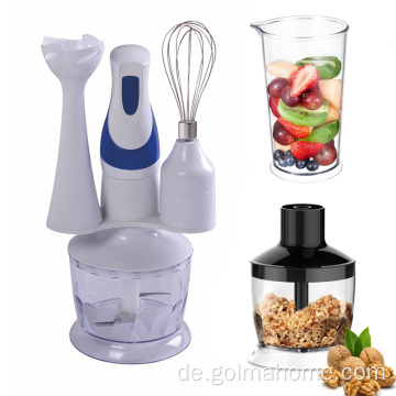 Mixer Glas 800W Mixer Gehäuse 3in1 Handmixer Set